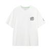 Li Ning Wade Series Casual Simple Fashion Versatile Sports Pattern Printed Comfortable Summer Short Sleeve T-Shirt Men Tops White AHSW539-2