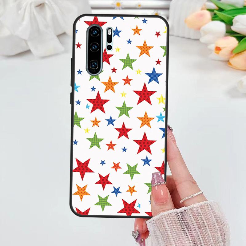 STARS COLOURFUL For Huawei Nova 11i 7i 8i 12i 12s Y73 Y70 Y90 Y60 Y72 Y61 Y91 9 10 SE P40 Lite P30 Pro Case