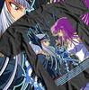T-shirt unisexe Saint Seiya Anime, Haut de cosplay, T-shirt produit dérivé de dessin animé japonais, Bande dessinée