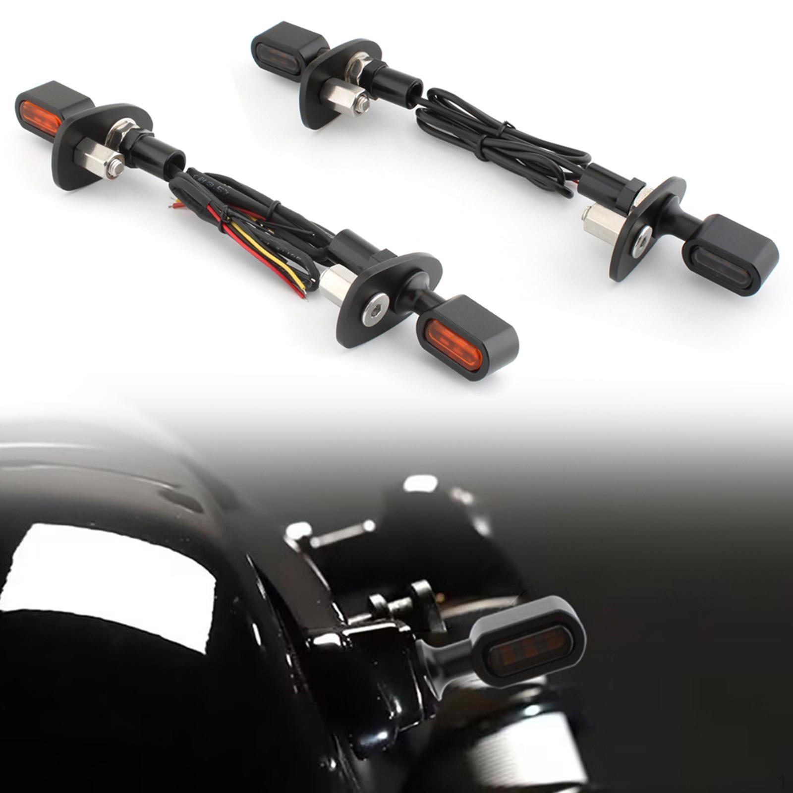 

Motorcycle Direction Light Brackets Aluminum Alloy Sturdy Accessories Turn Signaling Device Mount Orange Light