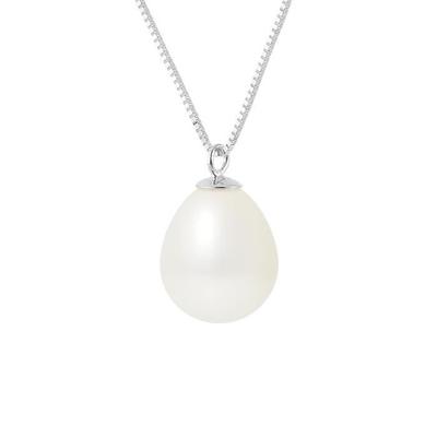 Necklace - - AAA+ Freshwater Cultured Pearl - Natural White - 925 Silver - 42 Cm