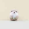 Cute Cuddle Fish Sea Otter Key Chain Cartoon Girl Backpack Pendant Decorative