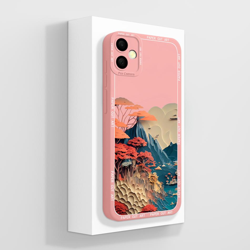 For Samsung Galaxy A05 A05S Phone Cases Fashion Full Protection Anti Choc Soft Liquid Silicone Back Cover For SamsungA05 A 05