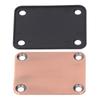 Guitar Neck Plate 4 Bolt with Screws for Telecaster Electric Bass Replacement Supplies Repair Parts 
