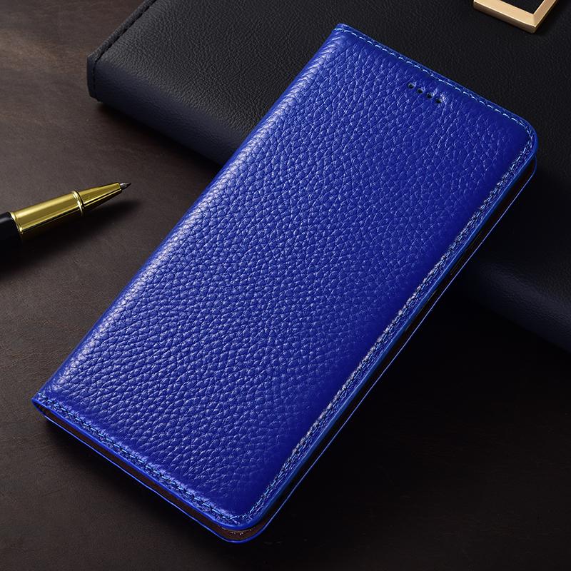 Custodia a Flip in Vera Pelle di Litchi per Xiaomi Poco X3 X4 X5 X6 X7 F4 F5 F6 F7 M3 M4 M5 M5S M6 M7 Plus Pro Ultra Copri Custodie per Telefono