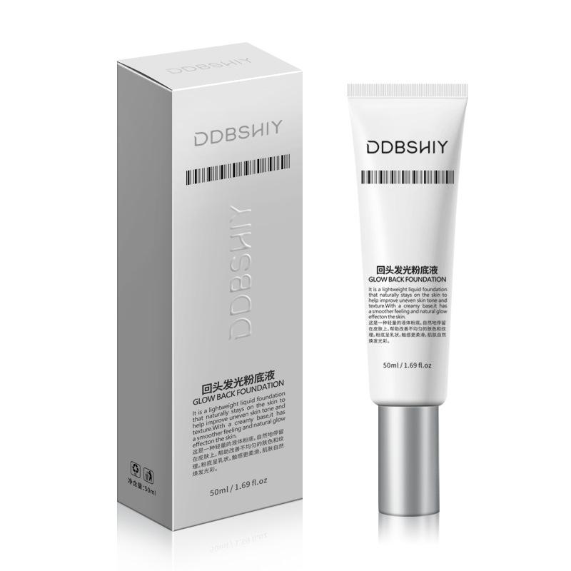 

Turn Back Cream Сияющая тональная основа Жидкая водостойкая косметика Питательный и изолирующий крем Крем-консилер Пудровый крем No Card 50ml