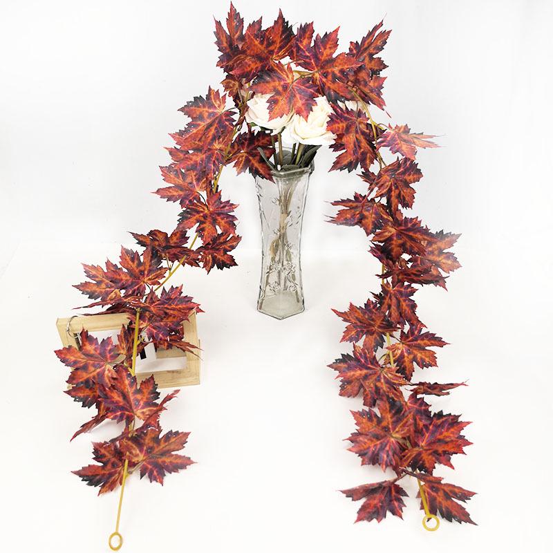3D Printed Maple Leaf Vine Halloween Decoration - Wall Hanging
