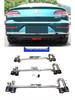 Volkswagen CC Lamando exhaust mods: dual, quad, stainless steel, carbon fiber, black tips.