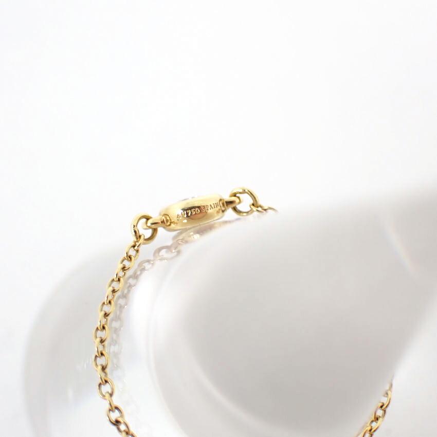 [Used] TIFFANY 750 Diamond By the Yard Ring, Size 17, J65-5