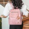 Women's Tassel Backpack Large Capacity Soft Leather Travel Backpack Student School Bag