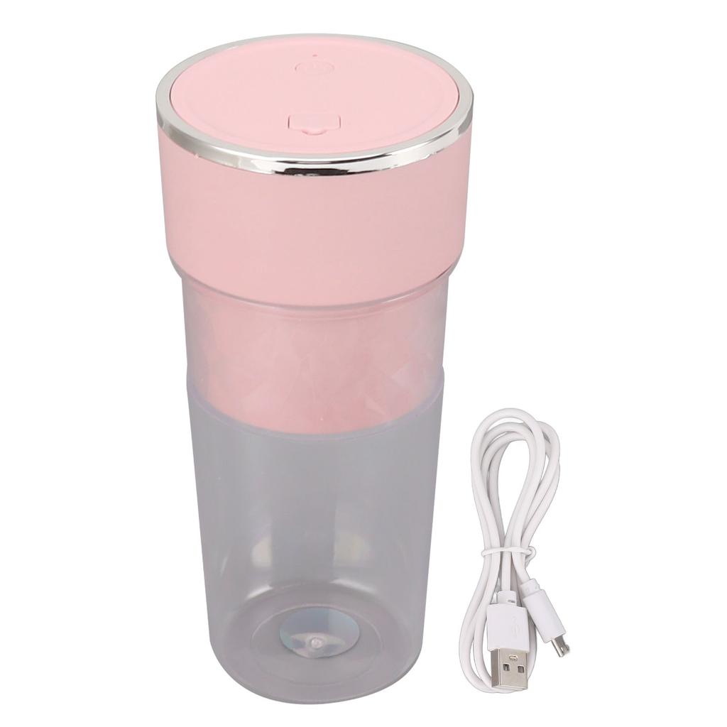 300ml Mini Juicer Cup Portable Blender Juicer USB Power Blender Cup for Household School Camping