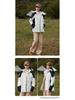 2023 New Outdoor Color Block Windbreaker: Unisex Trendy Windproof Jacket for Spring & Autumn Camping and Mountaineering.