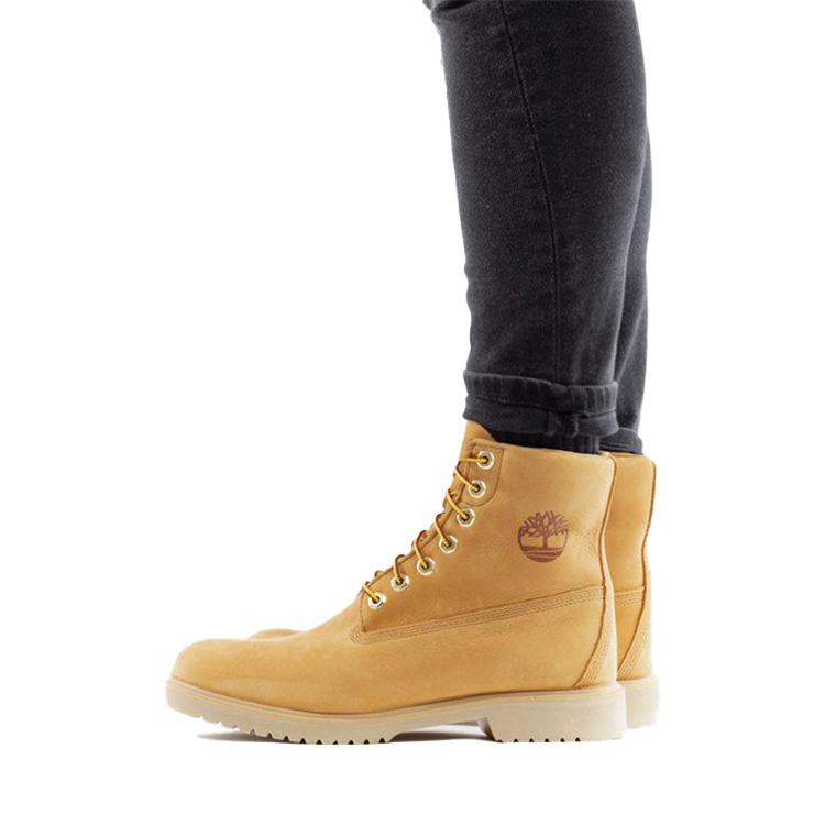 Timberland Durable Height-Increasing Short Outdoor Boots Men Boots Beige A24XB