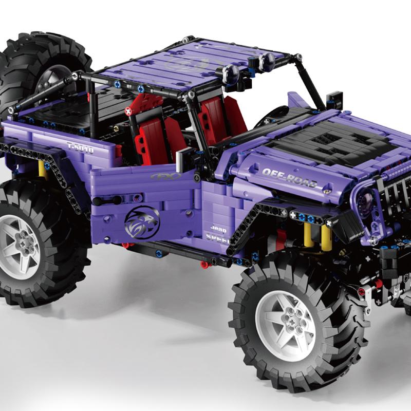 2680PCS Off Road Vehicle Building Block Technology Car Model Bricks Desktop Decoration Ornaments Kids Educational DIY Toys Gifts