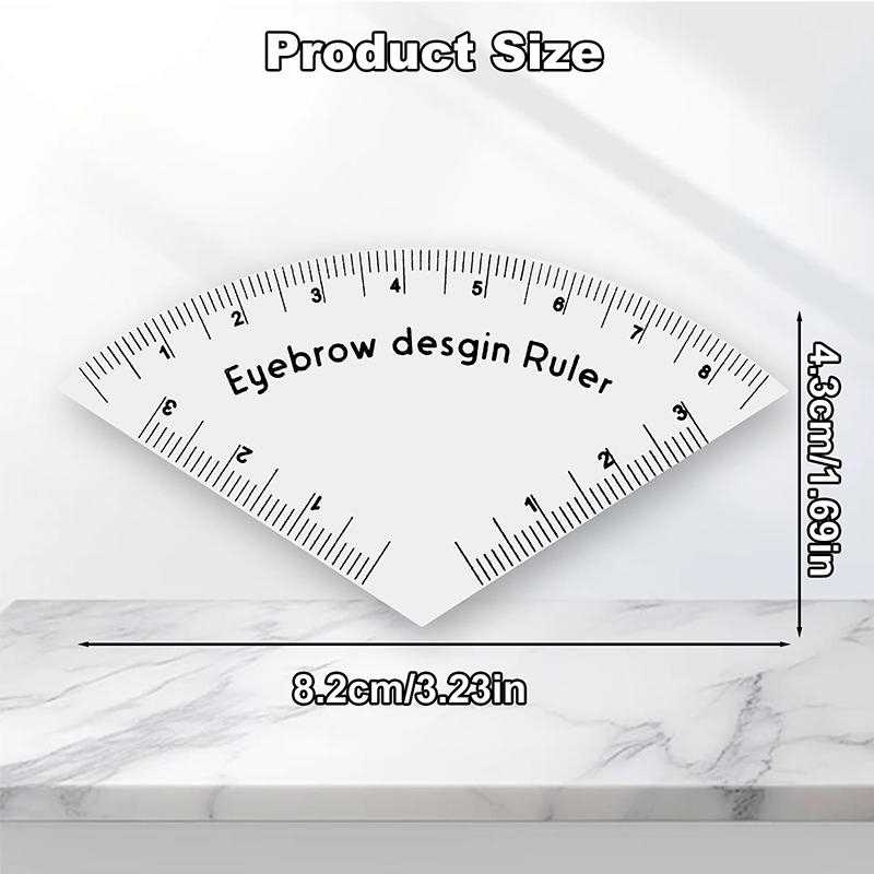 Fast Drawing Eyebrow Desgin Ruler Microblading Mapping Tool Shaping Permanent Makeup Drawing Guide Ruler Tattoo Supplies Reuse