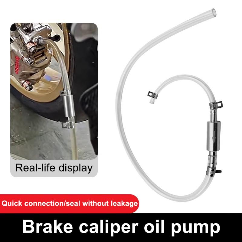 Bil Motorcykel Bromsblödning Oljebyte Pump Verktyg Hydrauliska Bromsblödare Verktyg Snabbkoppling/Tätning Utan Läckage