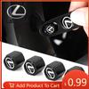 Innenaufkleber 5 Stück Auto Metall Emblem Reifenventilkappe Abdeckung Auto Schlüsselanhänger Für ES300 RX330 RX300 GS300 IS250 IS200 CT2