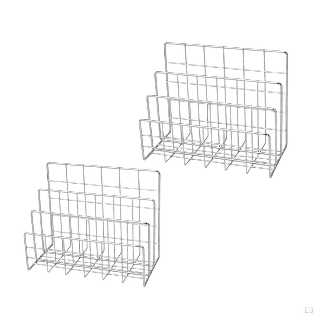 Compact Letter Organizer for Magazines And Newspapers On Desktop