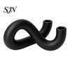 Creative Housewarming Gifts 3D Printed Infinity Loop Taper Candle Holder, Abstract 2?Candlestick Stylish Living Room Ornament Minimalist Stand