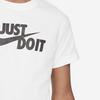 Nike Sportswear Letter Print Casual Round Neck Short Sleeve T-Shirt Kids tops White FV4078-100