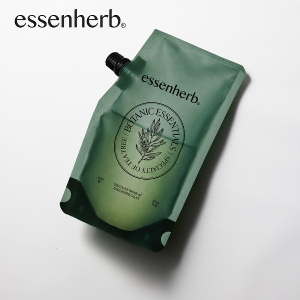 ESSEN HERB Tea Tree Deep Clean Scalp Hair Loss Care Shampoo Refill 300ml/Scalp Soothing