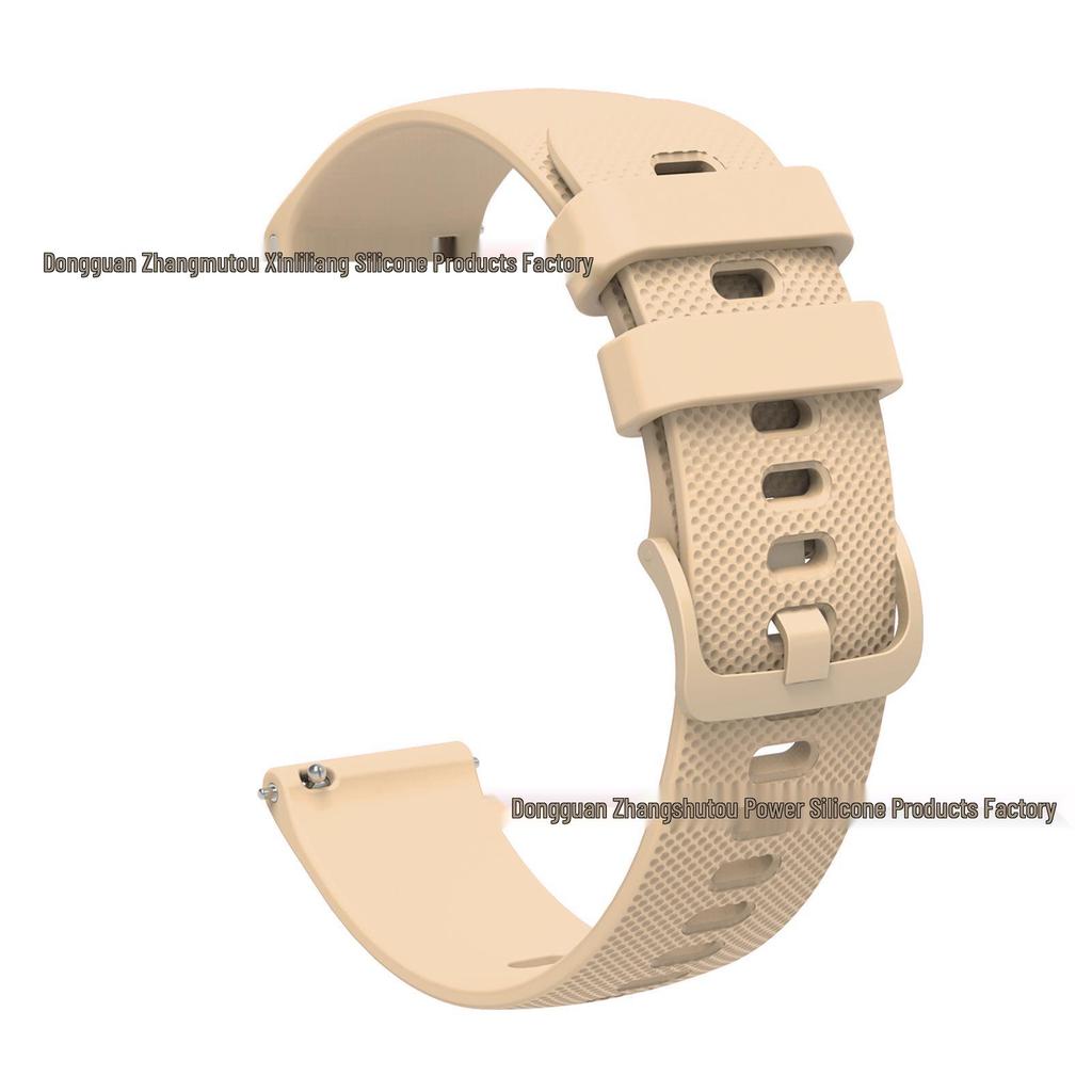 Garmin Venu Silicone Small Check-Pattern Watch Band, Vivomove Sport Textured Strap, 18/20/22mm.