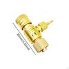 Gastrycksventil Justerbar Utgång 7/16" Platt Tank Set Ersättning 85mm Mapp Överföring O2