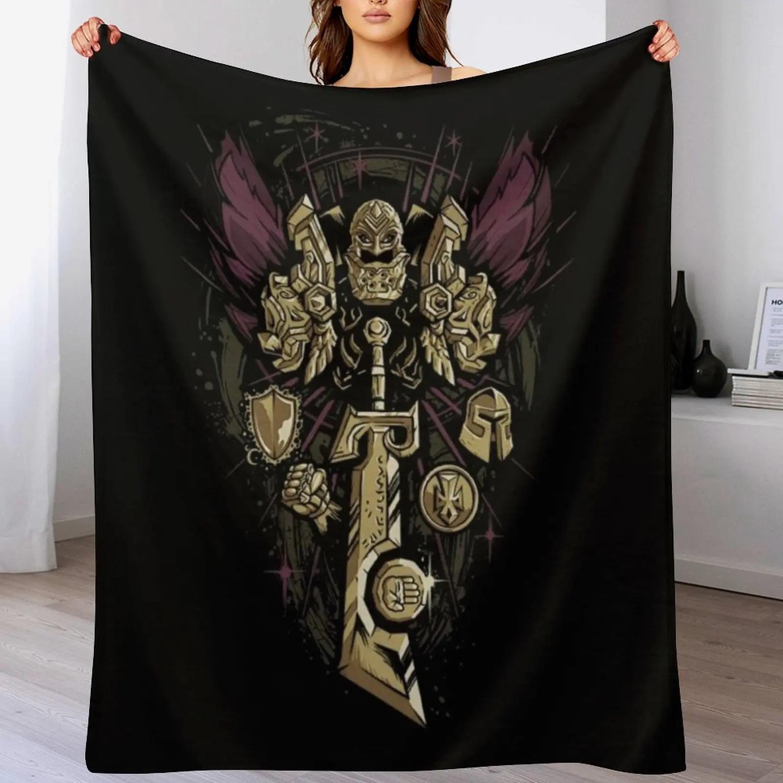 Paladin set 8 Throw Blanket Flannel Fleece Soft Warm Throw Blanket 102x76cm(40x30in)
