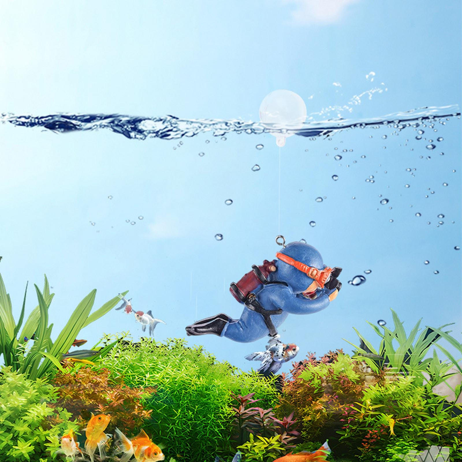 

Мініатюрна фігурка водолаза Oceans Pavilion Playset Adventure Toy Mini Swimmer Layout for Aquarium Decor