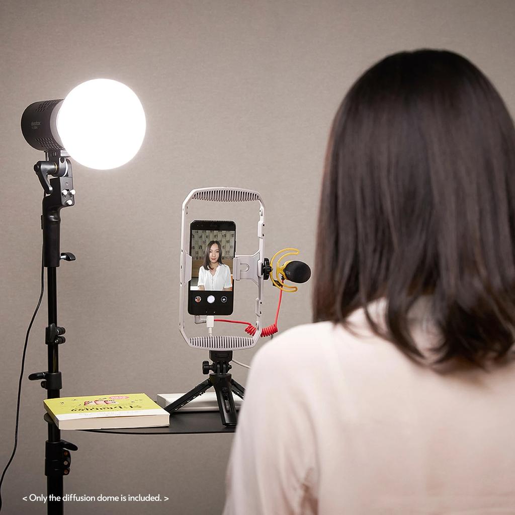 Diffusion Dome Flash Diffuser Modifier for V1 Series Flashes AD100PRO AD200PRO Excellent Light Softening Effects