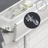 2" Clear Hidden Valance Clips (4-Pack) - Invisible Plastic Brackets for Blinds & Shades - Universal Fit for Wood, Faux Wood, Aluminum