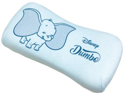 MORIPiLO Morishita Memory Foam Pillow Disney Dumbo 15x31cm Waist Rest Back Support Stuffed Toy Cushion Character Goods Pastel Blue 4621193