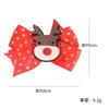 Adorable Hair Christmas Clips For Girls Featuring Sparkling Reindeer Antlers And Cheerful Designs