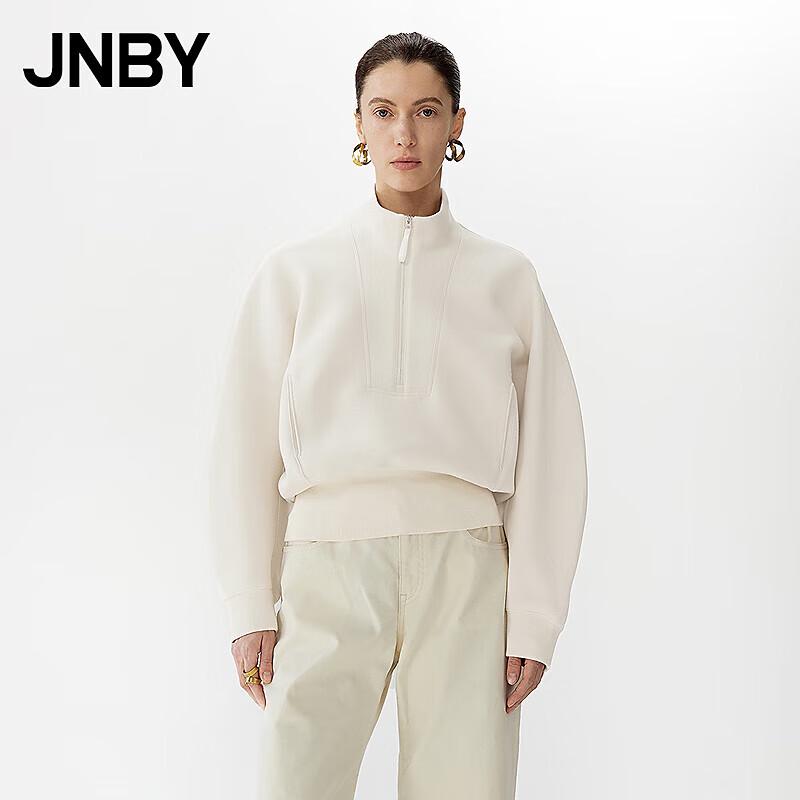 

JNBY Spring 2025 Stand Collar Loose Fit Sweatshirt M