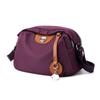 New Women Nylon Shoulder Bag Minimalist Color-Block Large Capacity Crossbody Bag Casual Lightweight Middle-Aged Mom Bag