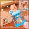 2Pcs Kawaii Portable Capybara Pencil Sharpener Cartoon Pencil Sharpener Office School Supplies Student Stationery Gifts