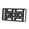Camera Support Plate With Cold Shoe Attachment And 1/4in 3/8in Cheese Base Plate Tripod Mounting Plate