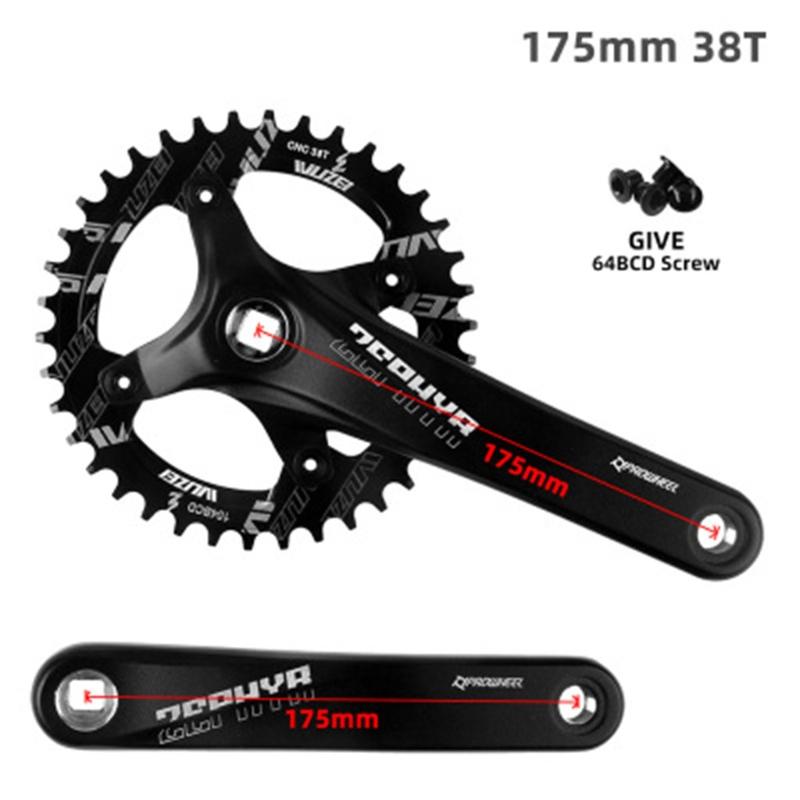 104BCD Fahrrad Kurbelgarnitur 170mm Kurbelarm Schmale Breite Kettenrad BB 32-42T 104BCD Fahrrad Kurbelgarnitur 170mm Kurbelarm Schmale Breite Kettenrad BB 32-42T