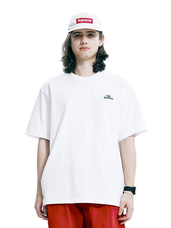 Наша футболка Большая Земля с карманами (белый) White/M