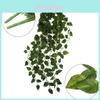 Elegant Hanging Decor Artificial Plant With Durable Material And No Color Fading