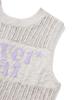 COVERNAT WOMAN Two-Way Knit Vest Oatmeal