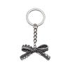 Electric Guitar Keychain Music Charm Graduation Memento Key Ring 28mm