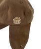 THE COLDEST MOMENT Tcm House Earflap Cap (Brown)