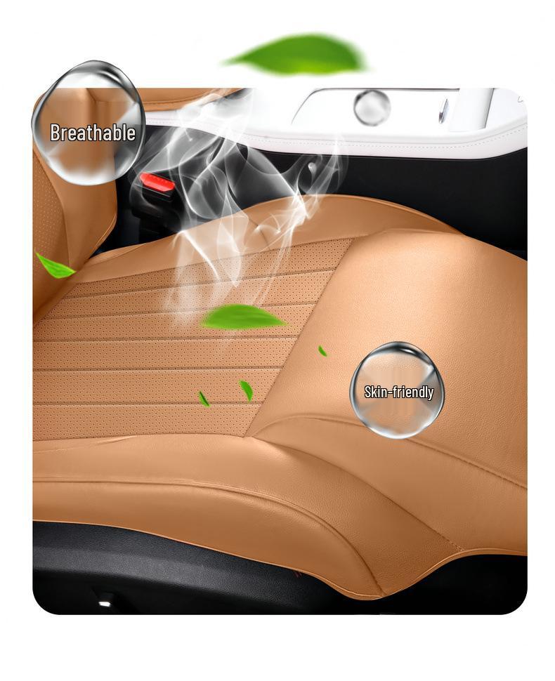 Universal Leather Seat Cover for 23 Galaxy L7 Models - Full Surround, All-Season Car Cushion