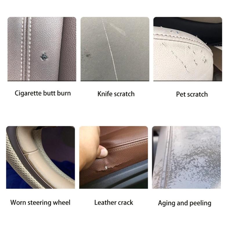 Leather Resin Repair Refurbishing Liquid Paste Leather Cleaner Used for Car