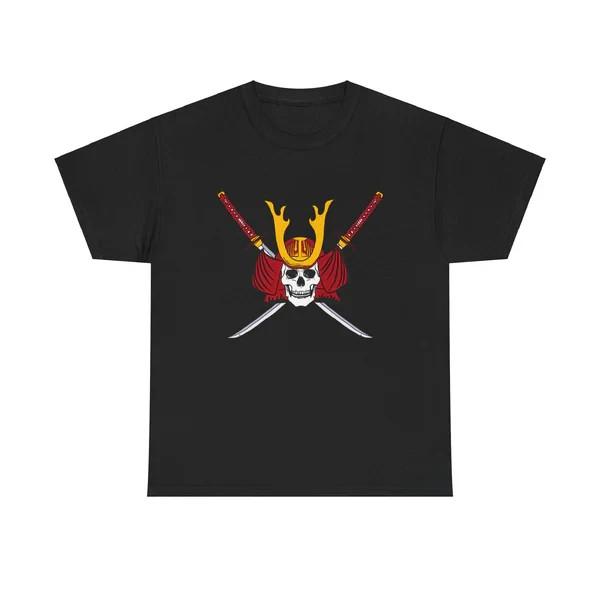 Japanese Culture Samurai Bushido Ronin Pirate Flag Streetwear Free Shipping XL S разноцветный