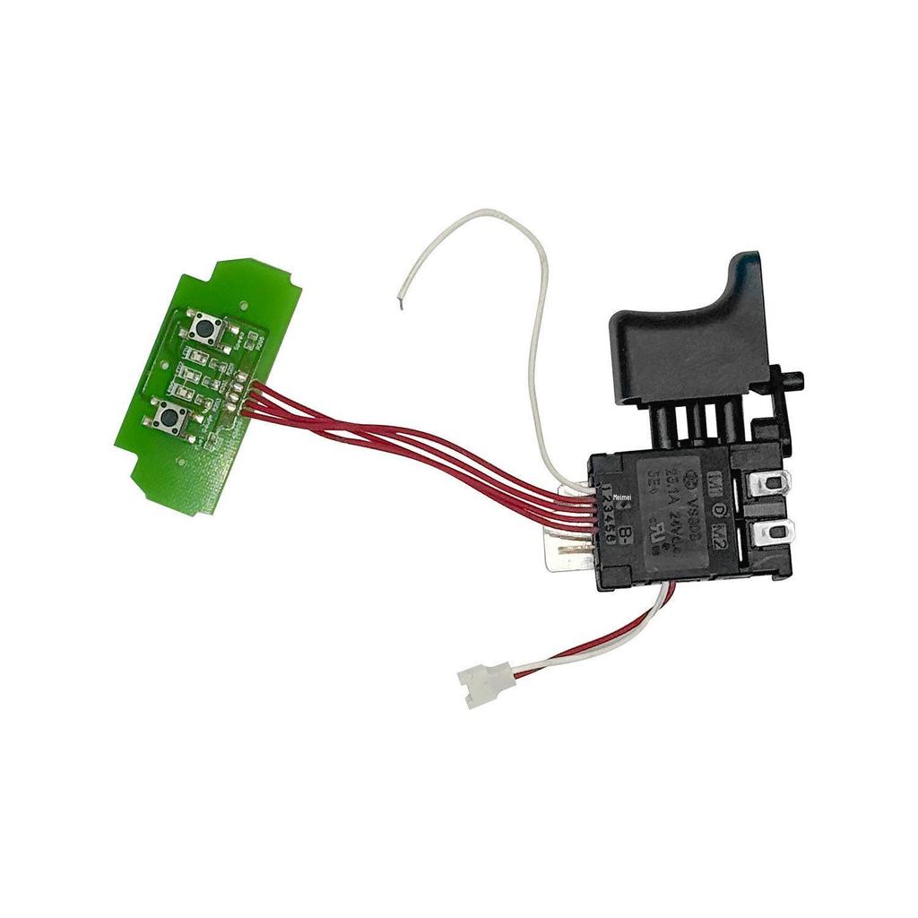 Three-Peak Lithium Brushless Electric Wrench and Drill Switch with Light Board