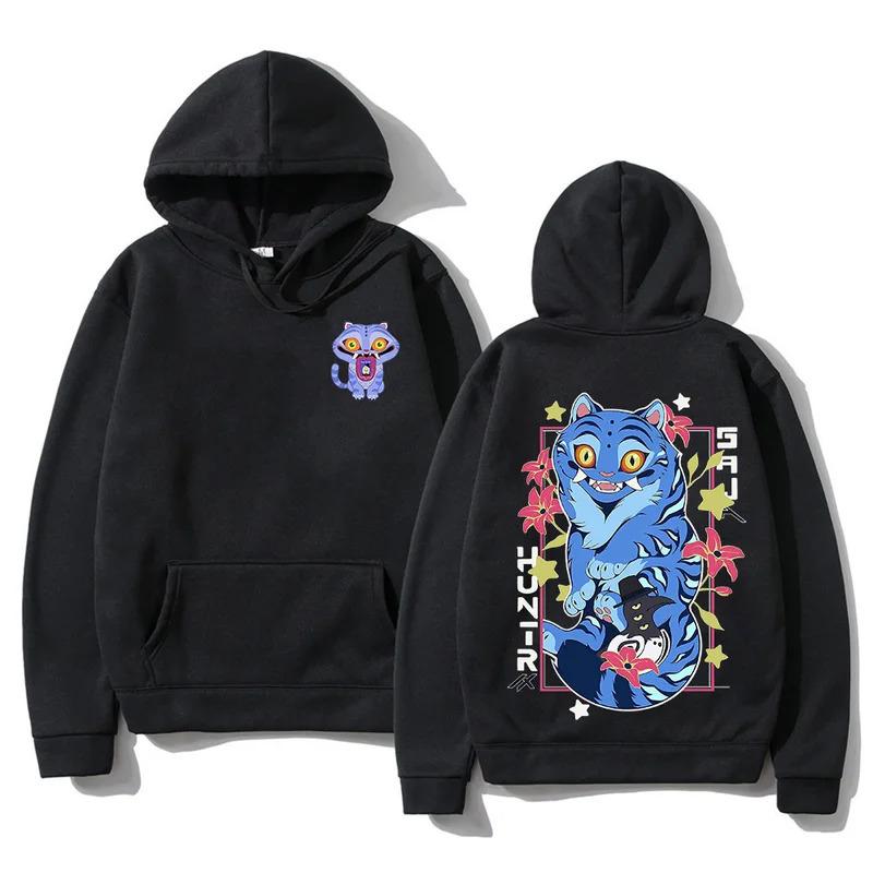 Autumn and Winter New KPop Devil Hunter Derpy Hoodie Merch KPop Men's and Women's Sportswear Fashion Street Wear Y2K Hoodie