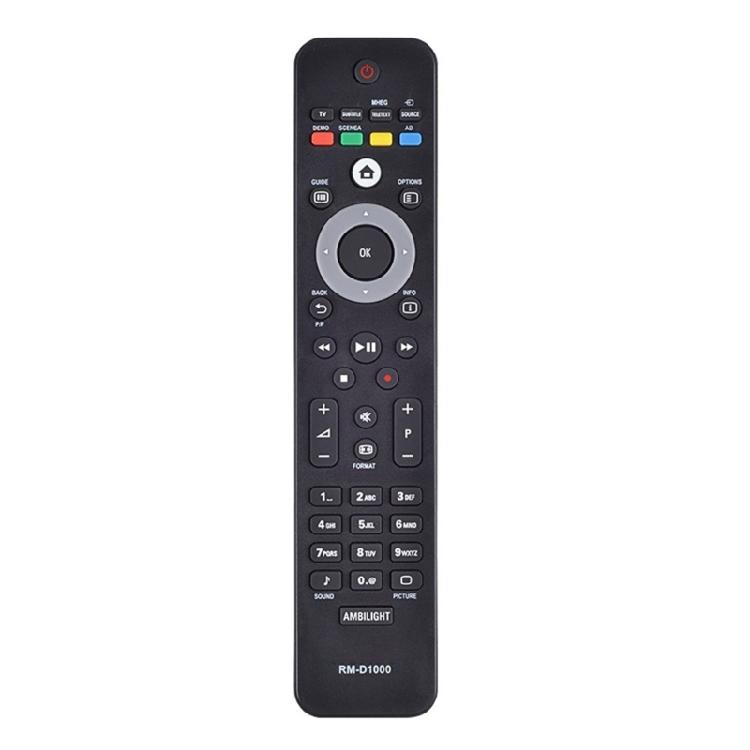 Easy Use Television Remote For RM-D1000 52PFL5604H Screens Controlller Straightforward Button Configuration