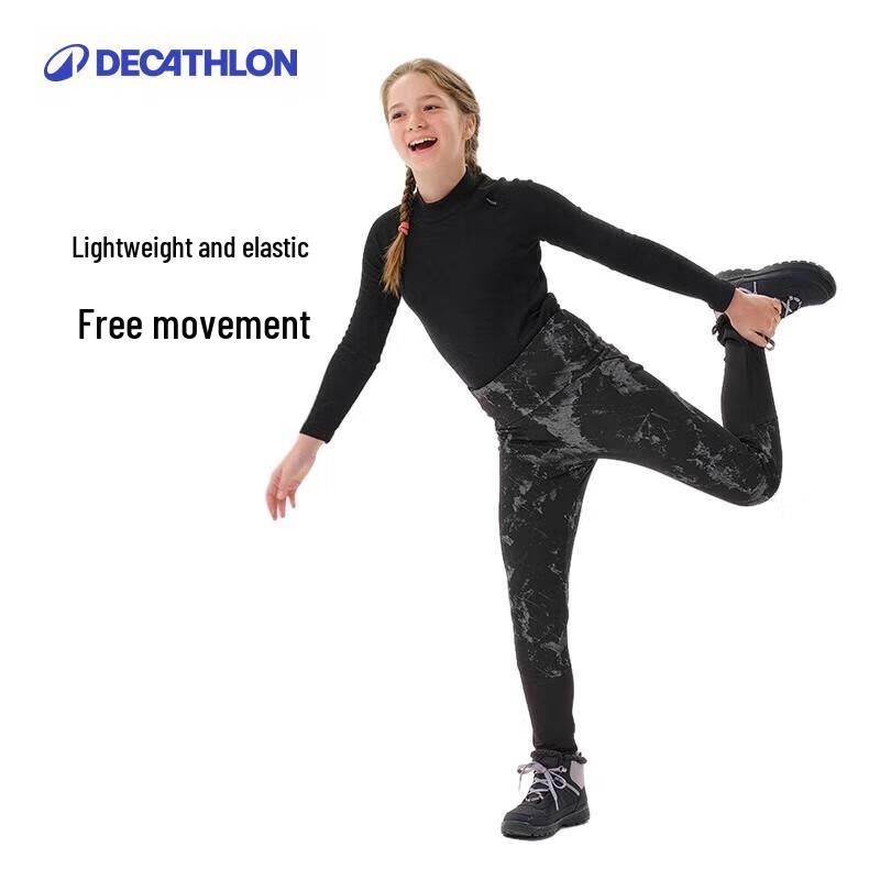 Decathlon Girls Hiking & Sports Leggings S (8-9 Years)